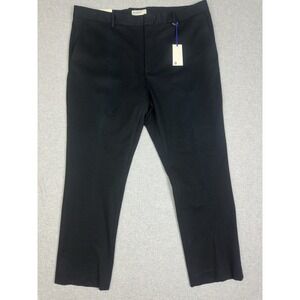 NWT Artefact Pants Mens 42x30 Black Ponte Chino Straight Fit Stitch Fix‎